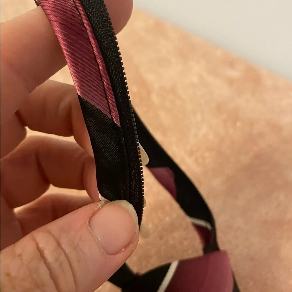 George Elegant Black and Red Striped Tie